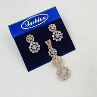 NAFJ Royal Austrian Stone Pendant Set