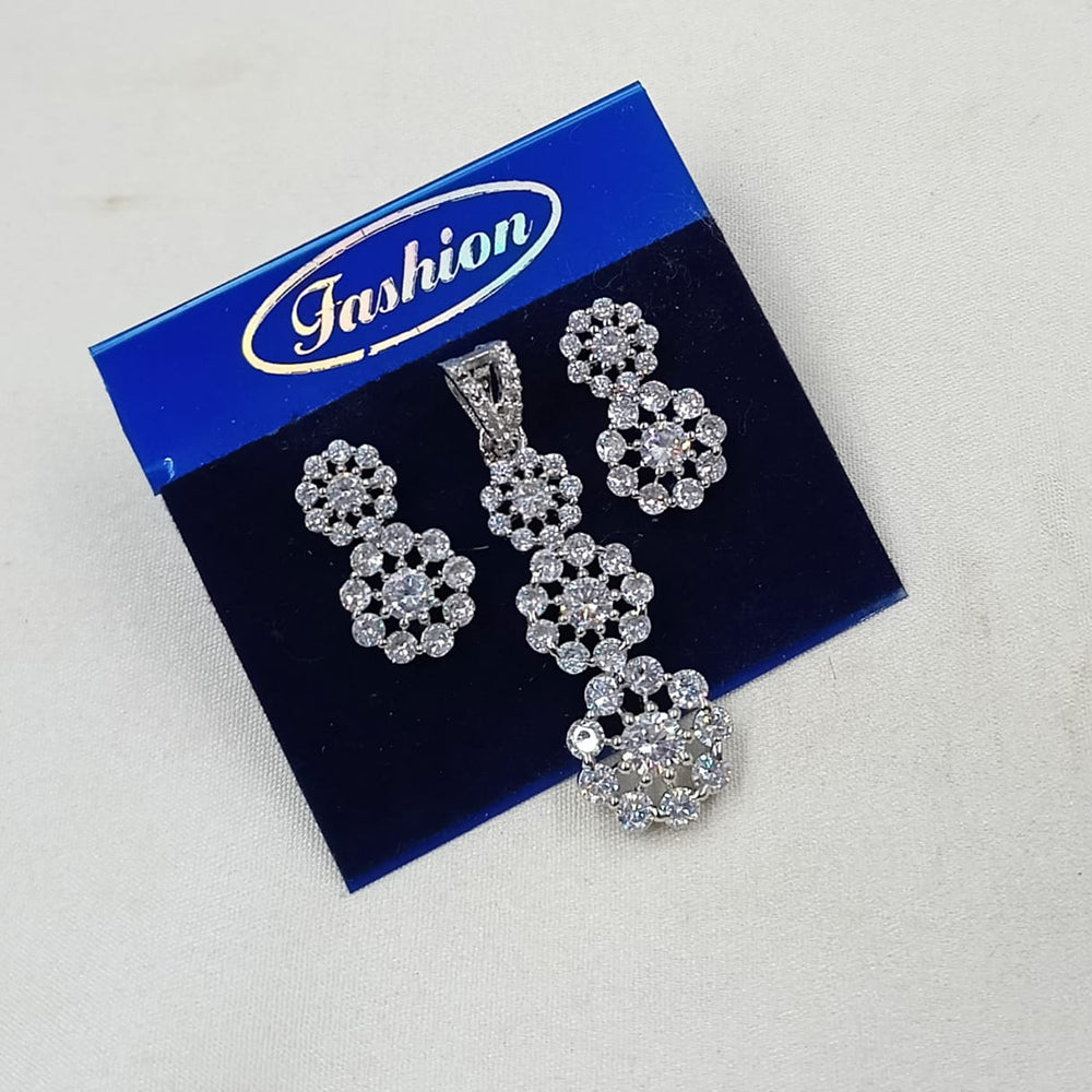 NAFJ Royal Austrian Stone Pendant Set