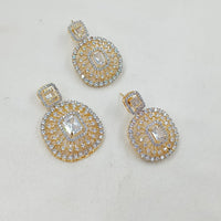 NAFJ Royal American Diamond Pendant Set