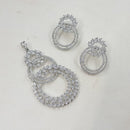 NAFJ Royal American Diamond Pendant Set