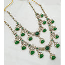 NAFJ Premium Kundan Stone Groom Sherwani Combo Set