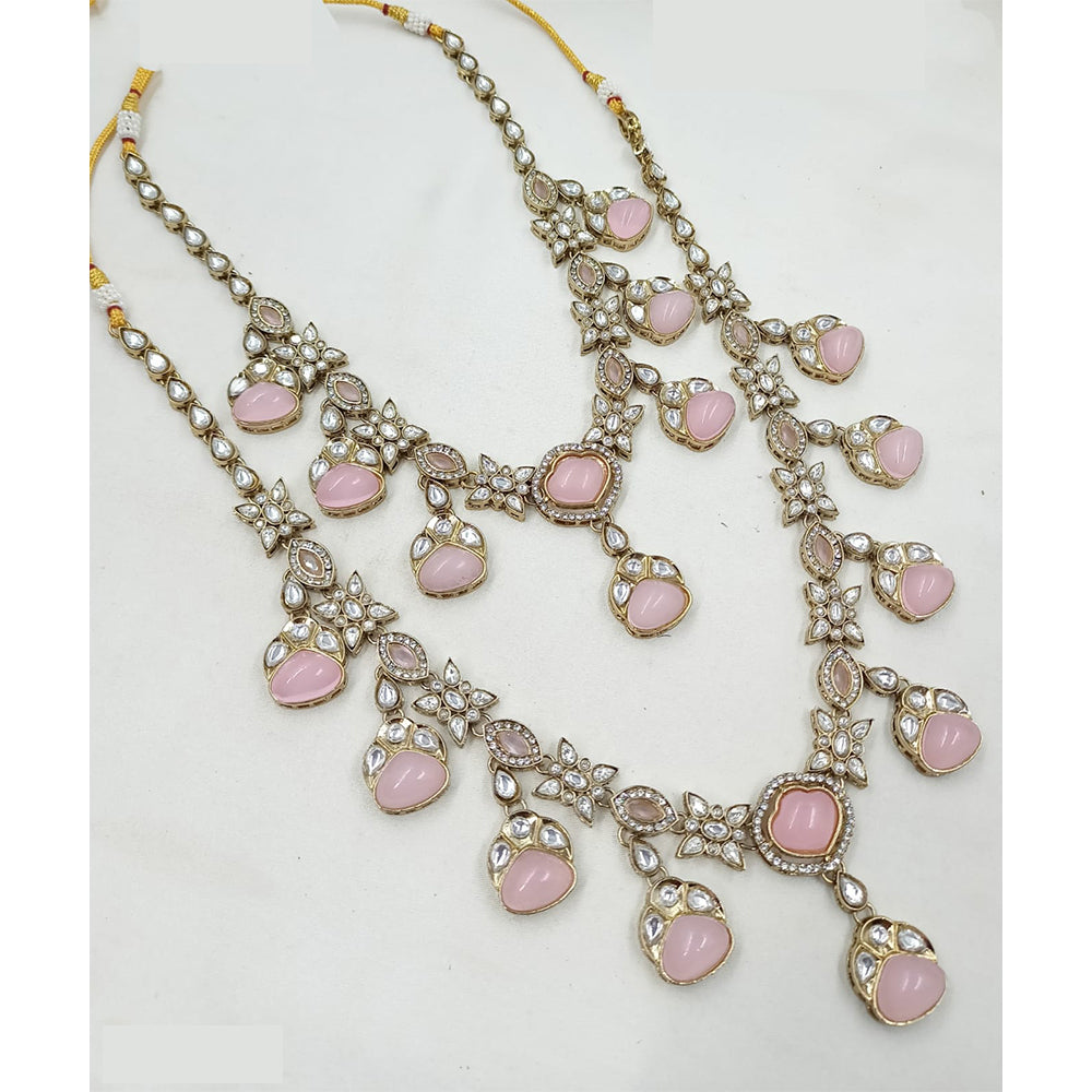 NAFJ Premium Kundan Stone Groom Sherwani Combo Set