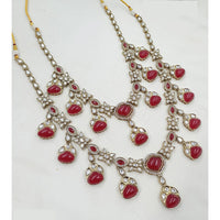 NAFJ Premium Kundan Stone Groom Sherwani Combo Set