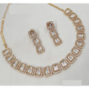 NAFJ Royal Polki Kundan And Austrian Stone Necklace Set