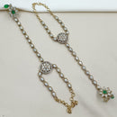 NAFJ Sparkling Crystal And Austrian Stone Designer Hand Harness