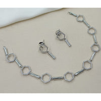 NAFJ Austrian Stone Fancy Necklace Set