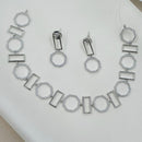 NAFJ Austrian Stone Fancy Necklace Set