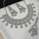 NAFJ Pota Ston And Austrian Stone Necklace Set