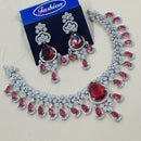 NAFJ Designer American Daimond Necklace Set