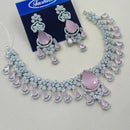 NAFJ Designer American Daimond Necklace Set