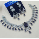 NAFJ Designer American Daimond Necklace Set