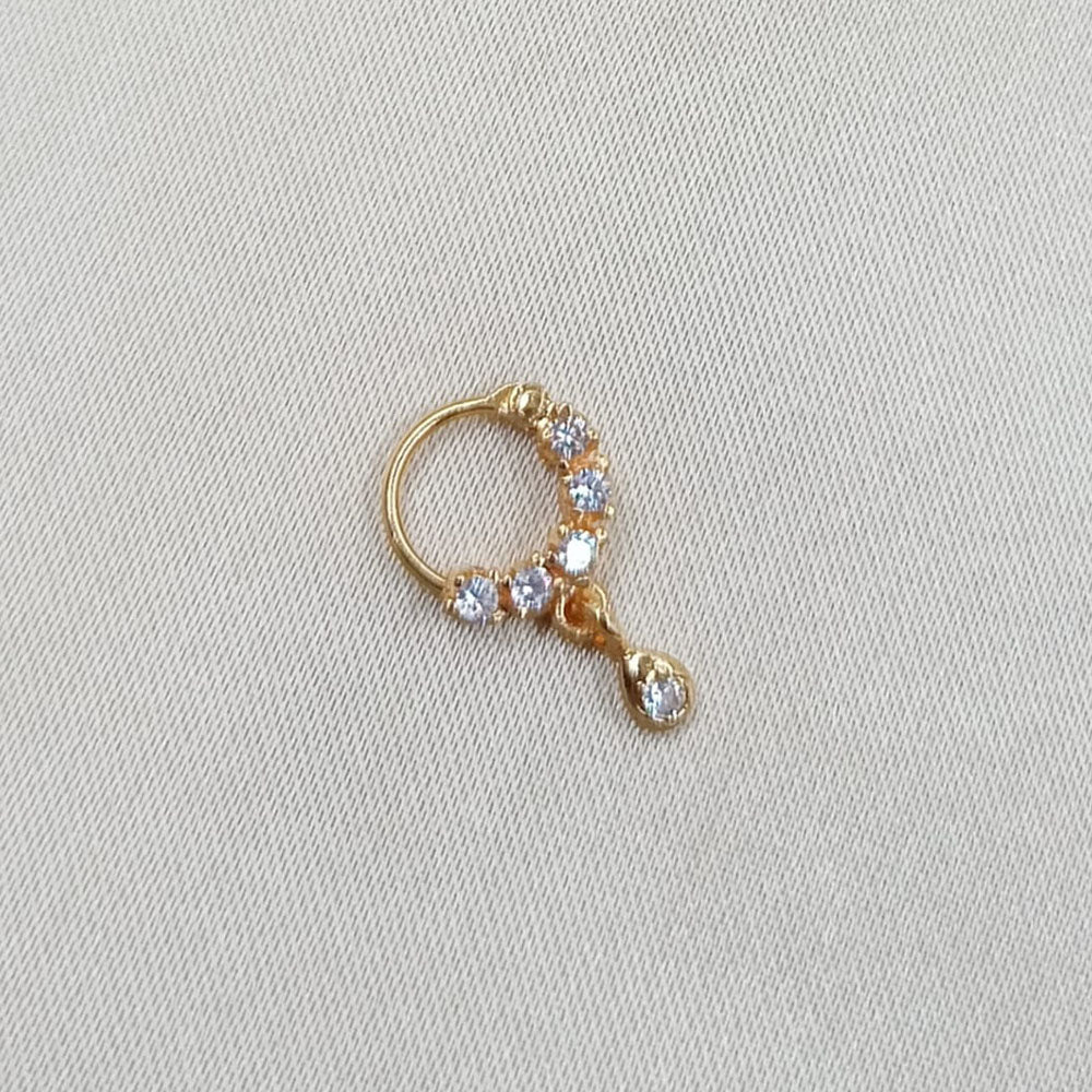 NAFJ Glam Austrian Stone Nose Ring