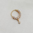 NAFJ Glam Austrian Stone Nose Ring 