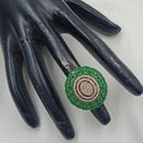 NAFJ Royal Pota Stone And Austrian Stone Finger Ring