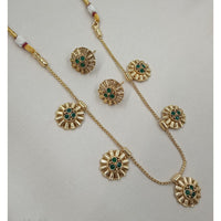 NAFJ Royal Pota Stone Designer Necklace Set