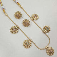 NAFJ Royal Pota Stone Designer Necklace Set