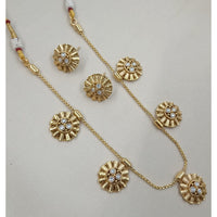 NAFJ Royal Pota Stone Designer Necklace Set