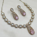 NAFJ Luxury American Diamond Festive Jewellery Set