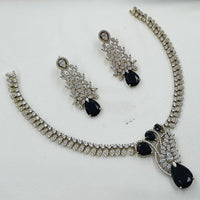 NAFJ Luxury American Diamond Festive Jewellery Set