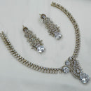 NAFJ Luxury American Diamond Festive Jewellery Set