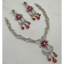 NAFJ Luxury American Diamond Festive Jewellery Set