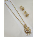 NAFJ Royal Pota Stone Designer Long Necklace Set