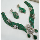 NAFJ Luxury American Diamond Festive Jewellery Set