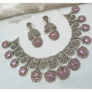 NAFJ Luxury American Diamond Festive Jewellery Set