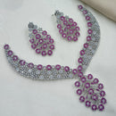 NAFJ Luxury American Diamond Jewellery Set