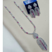 NAFJ Luxury American Diamond Jewellery Set