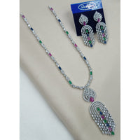 NAFJ Luxury American Diamond Jewellery Set