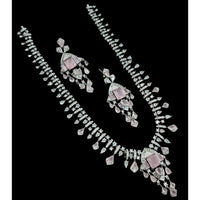 NAFJ Luxury American Diamond Jewellery Set