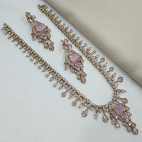 NAFJ Luxury American Diamond Jewellery Set