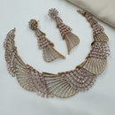 NAFJ Luxury American Diamond Jewellery Set