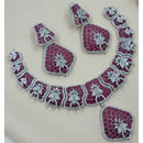 NAFJ Luxury American Diamond Jewellery Set