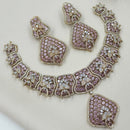 NAFJ Luxury American Diamond Jewellery Set