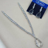 NAFJ Royal Glow American Daimond Necklace Set