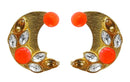  Hania Jewels Stylish Moon Studs Earrings