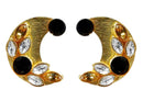 Hania Jewels Stylish Moon Studs Earrings