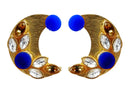  Hania Jewels Stylish Moon Studs Earrings