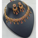 NAFJ Graceful Pota Stone And Pearl Necklace Set