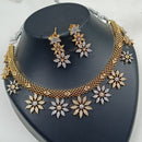 NAFJ Royal Sparkle Austrian Stone Necklace Set