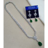 NAFJ Royal Sparkle American Daimond Necklace Set