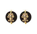  Hania Jewels Floral Drop Studs Earrings 