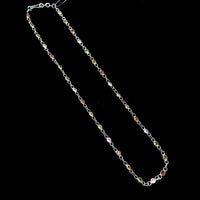 NAFJ Trendy Crystal Stone Long Necklace for Girls & Women