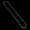 NAFJ Trendy Crystal Stone Long Necklace for Girls & Women