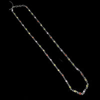 NAFJ Trendy Crystal Stone Long Necklace for Girls & Women