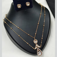 NAFJ Graceful Polki Kundan Necklace Set for Women