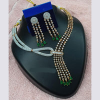 NAFJ Royal Sparkle American Daimond Necklace Set