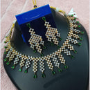 NAFJ Royal Sparkle American Daimond Necklace Set